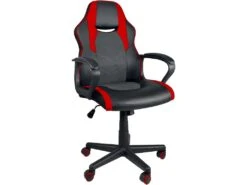 KAYELLES Fauteuil Gamer Racing Basculant FLIP (noir Rouge)