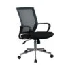 Fauteuil De Bureau Noir Dossier Souple Et Assise Réglable - SKILL
