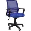 KAYELLES Chaise De Bureau Ergonomique Inclinable Hauteur Réglable LEST (Bleu)