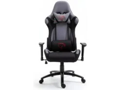 RACE | Fauteuil à Roulettes Chaise De Bureau Gaming Design Ergonomique | Siège Gamer En Tissu Respirant Dossier Inclinable