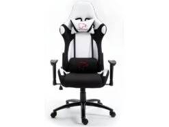 RACE | Fauteuil à Roulettes Chaise De Bureau Gaming Design Ergonomique | Siège Gamer Tissu Respirant Dossier Inclinable