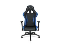 Chaise Gaming - Cuir PVC AD Plus Noir Et Bleu - Andaseat
