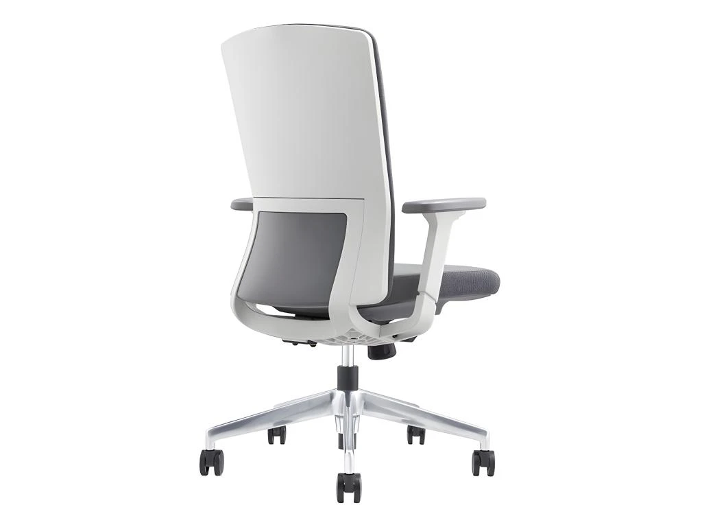 Fauteuil De Bureau Professionnel - Tissu - Gris - HUMIA – Image 10