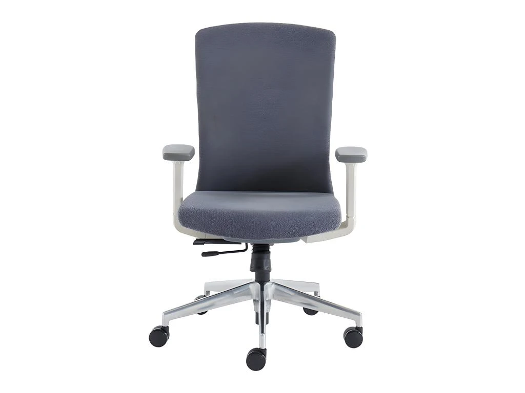 Fauteuil De Bureau Professionnel - Tissu - Gris - HUMIA – Image 6