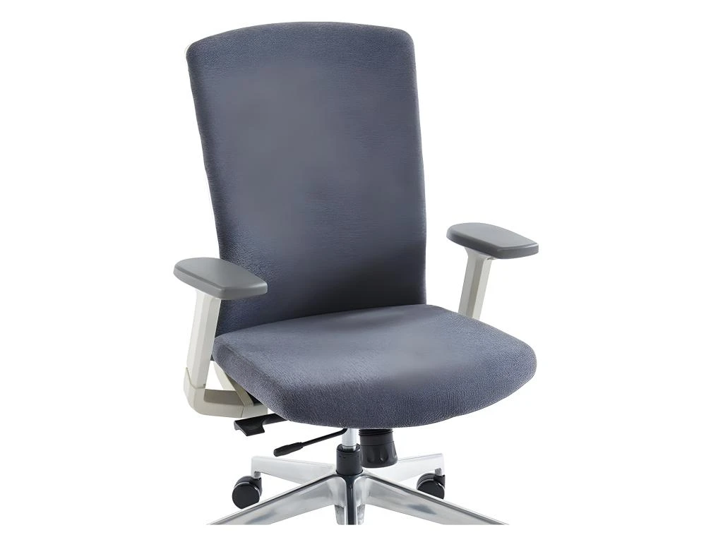 Fauteuil De Bureau Professionnel - Tissu - Gris - HUMIA – Image 13