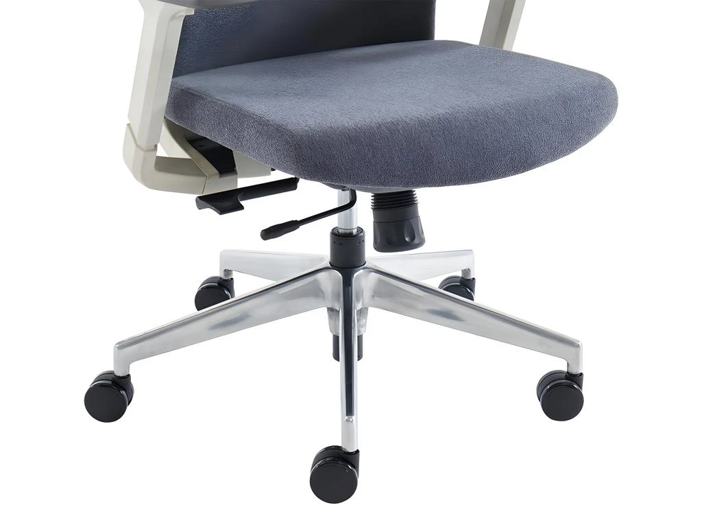 Fauteuil De Bureau Professionnel - Tissu - Gris - HUMIA – Image 14