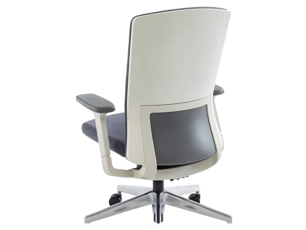 Fauteuil De Bureau Professionnel - Tissu - Gris - HUMIA – Image 12