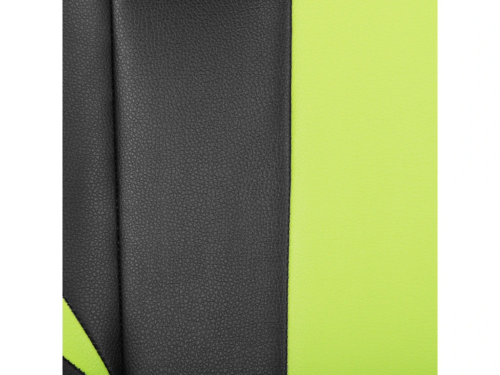 Chaise De Gamer En Cuir PU Noir Et Vert SUCCESS – Image 10