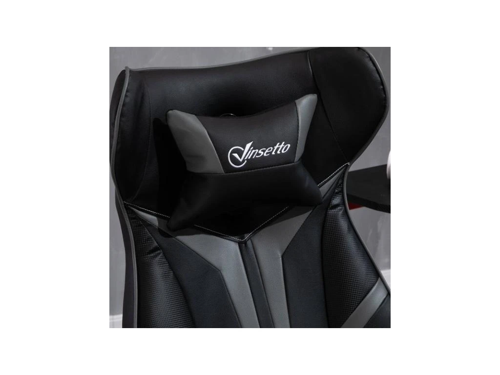 Fauteuil De Gaming Bicolore SPEED Noir & Gris – Image 8