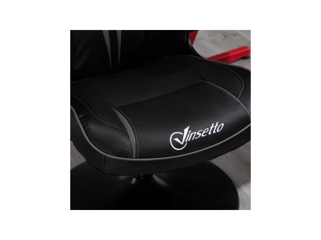 Fauteuil De Gaming Bicolore SPEED Noir & Gris – Image 9