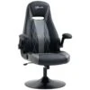 Fauteuil De Gaming LIVIO Gris Et Noir