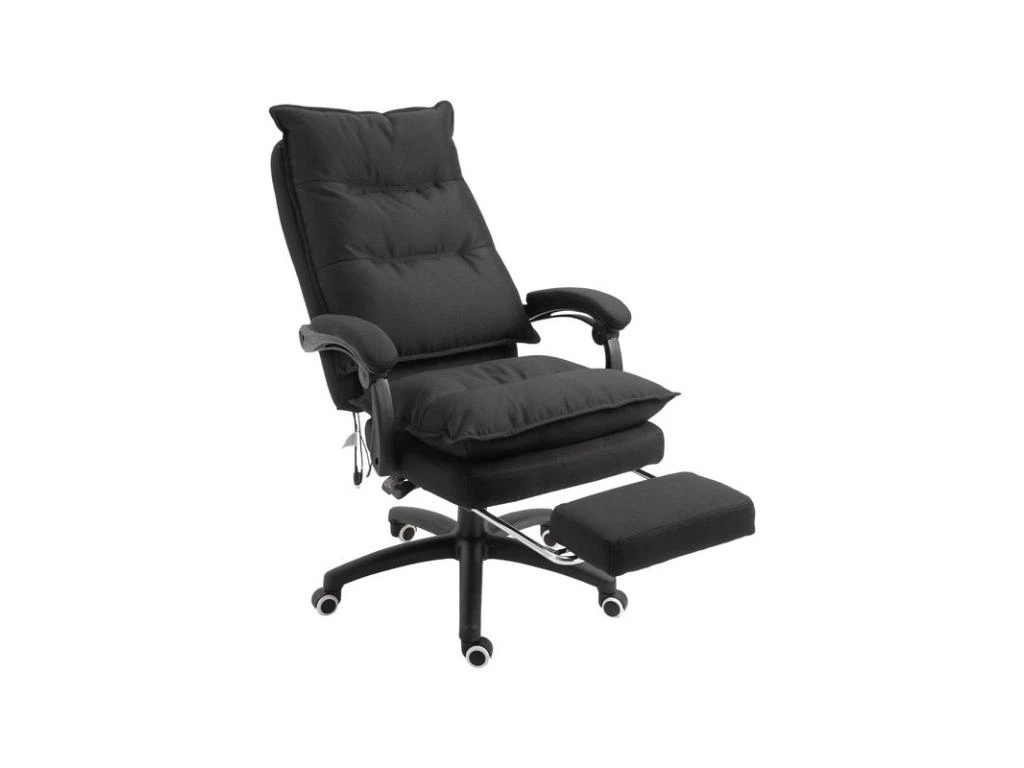 Fauteuil De Bureau Massant PRONTO Noir – Image 4