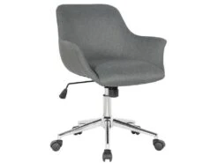 Chaise De Bureau Iris Gris Foncé