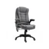 Fauteuil De Bureau Massant Maksym Gris Chiné