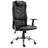 Fauteuil De Bureau Tropico Ergonomique Similicuir Noir