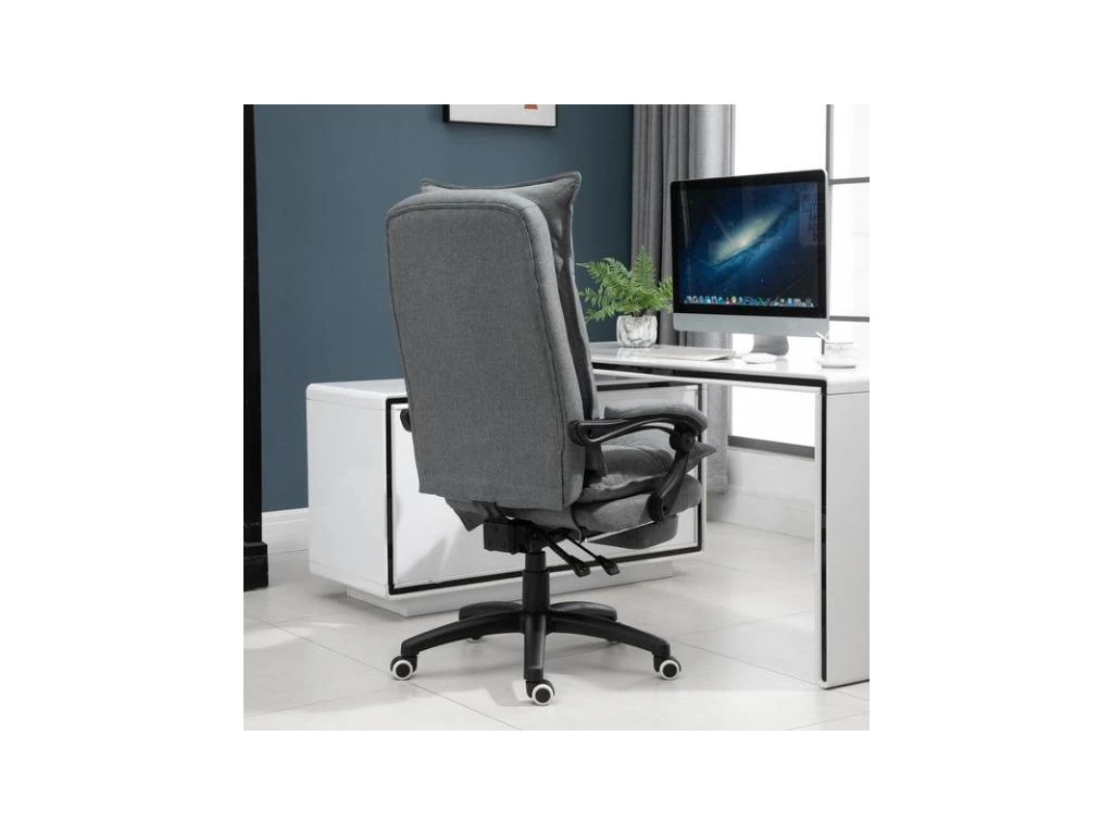 Fauteuil De Bureau JONAS Gris – Image 5