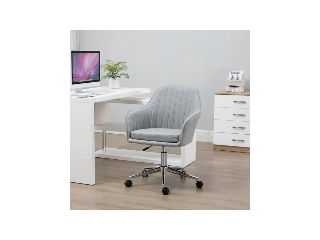 Fauteuil De Bureau BRADY Gris – Image 2