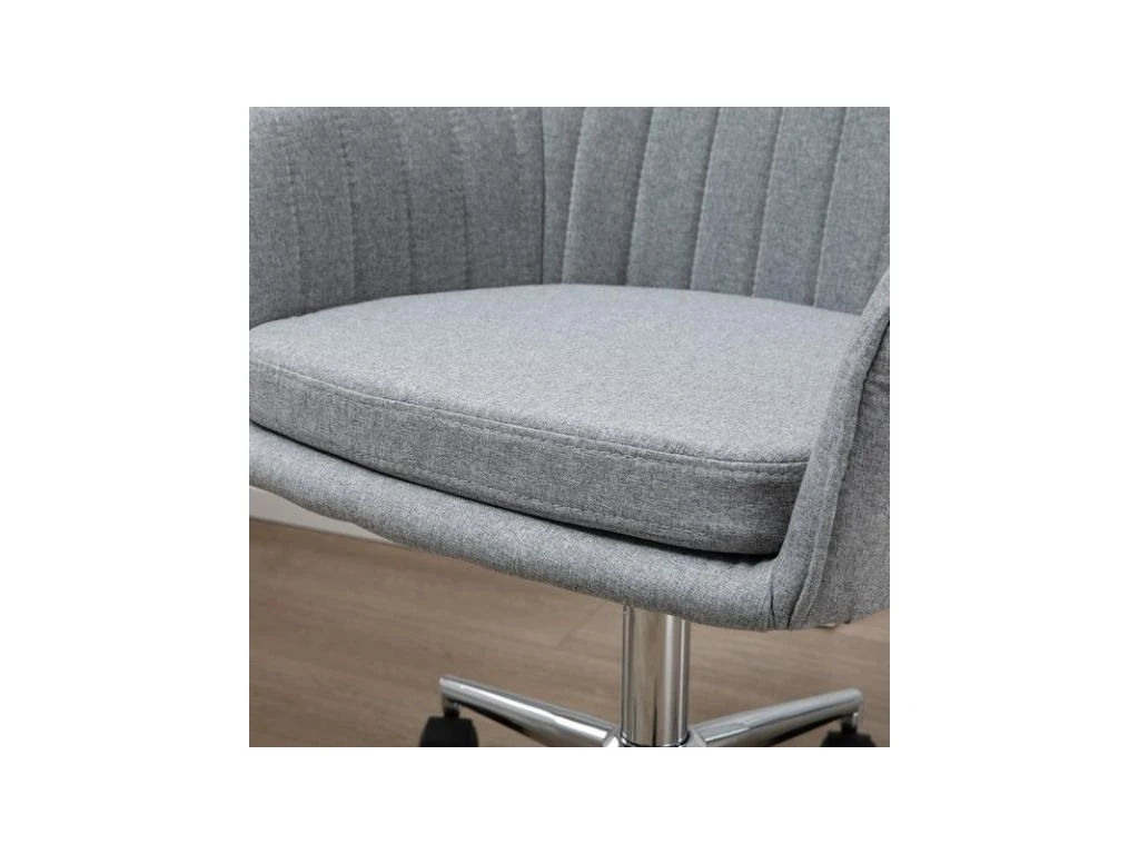 Fauteuil De Bureau BRADY Gris – Image 4