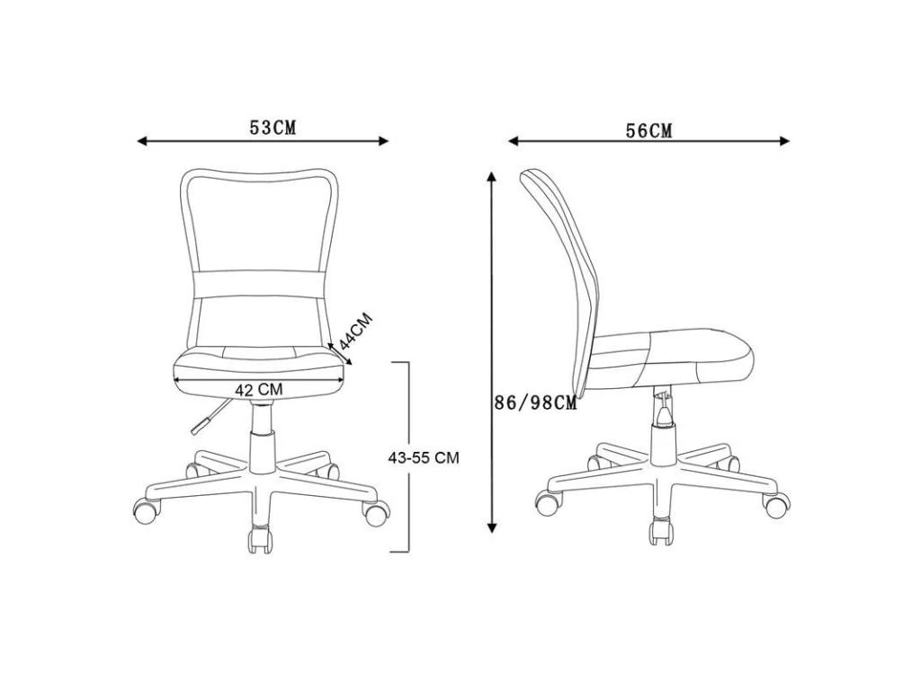 Chaise De Bureau Flo Verte – Image 4