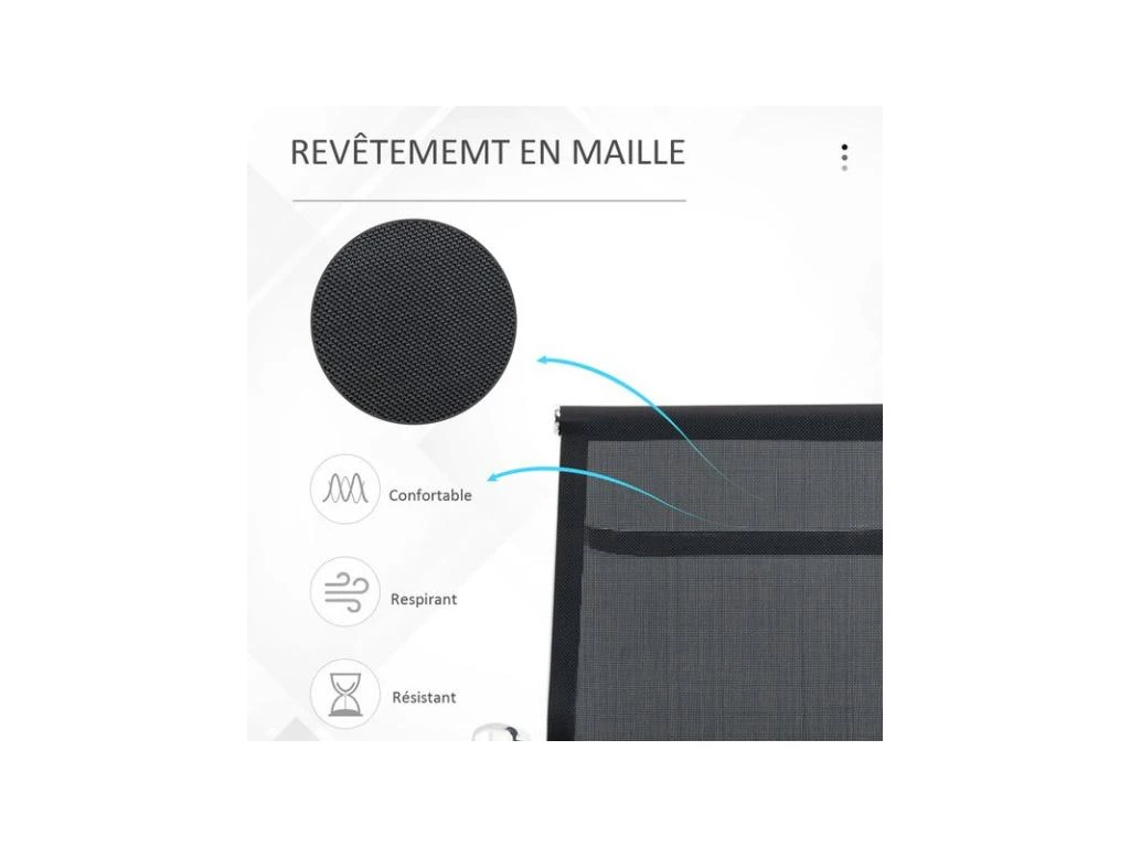 Fauteuil De Bureau HERALD Noir – Image 8