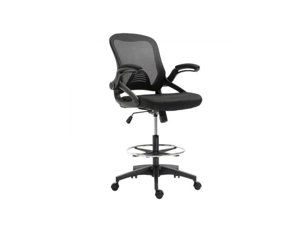 Fauteuil De Bureau Assise Haute Jenny Noir