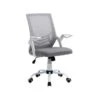 Fauteuil De Bureau Design HILGE Gris Et Blanc
