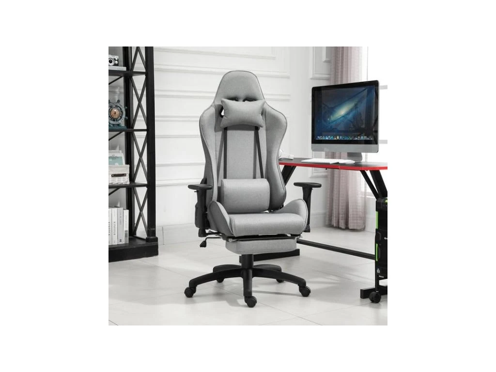 Fauteuil De Bureau FORD Gris – Image 2