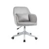 Chaise De Bureau FACTORY Gris Clair