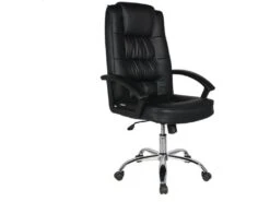 Fauteuil De Bureau à Roulettes "Charles" - Noir