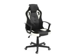 KAYELLES Fauteuil Gamer Hauteur Réglable Et Basculant SENA (noir Blanc)