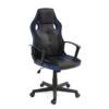 KAYELLES Fauteuil Gamer Hauteur Réglable Et Basculant SENA (noir Bleu)