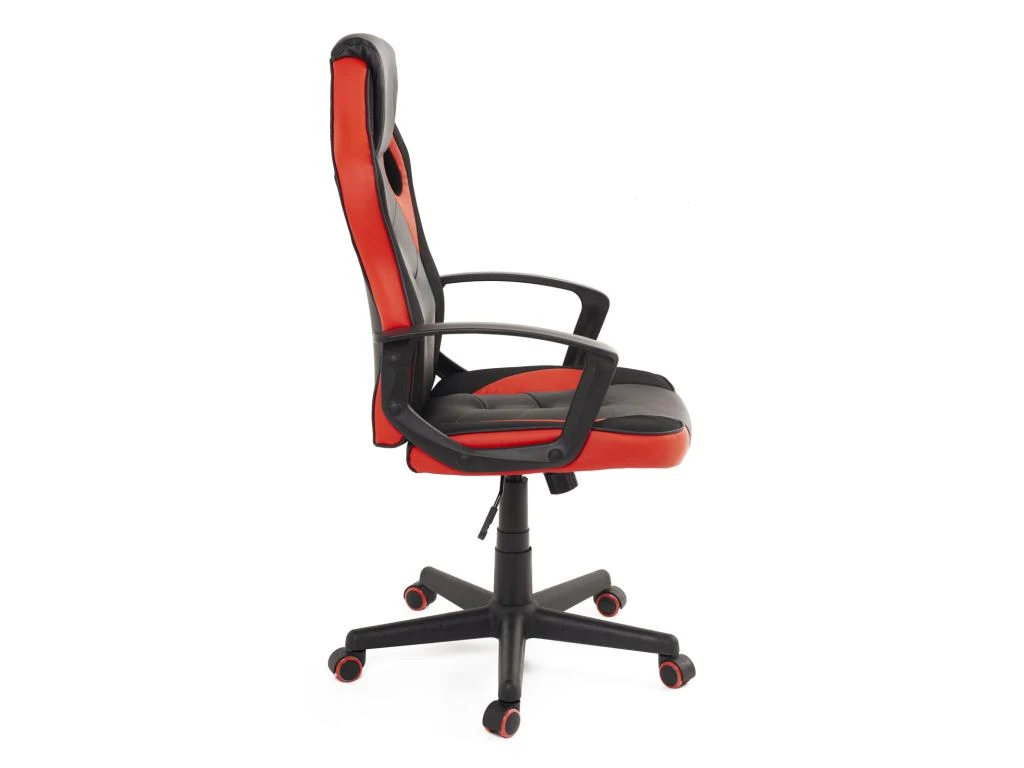 KAYELLES Fauteuil Gamer Hauteur Réglable Et Basculant SENA (noir Rouge) – Image 2