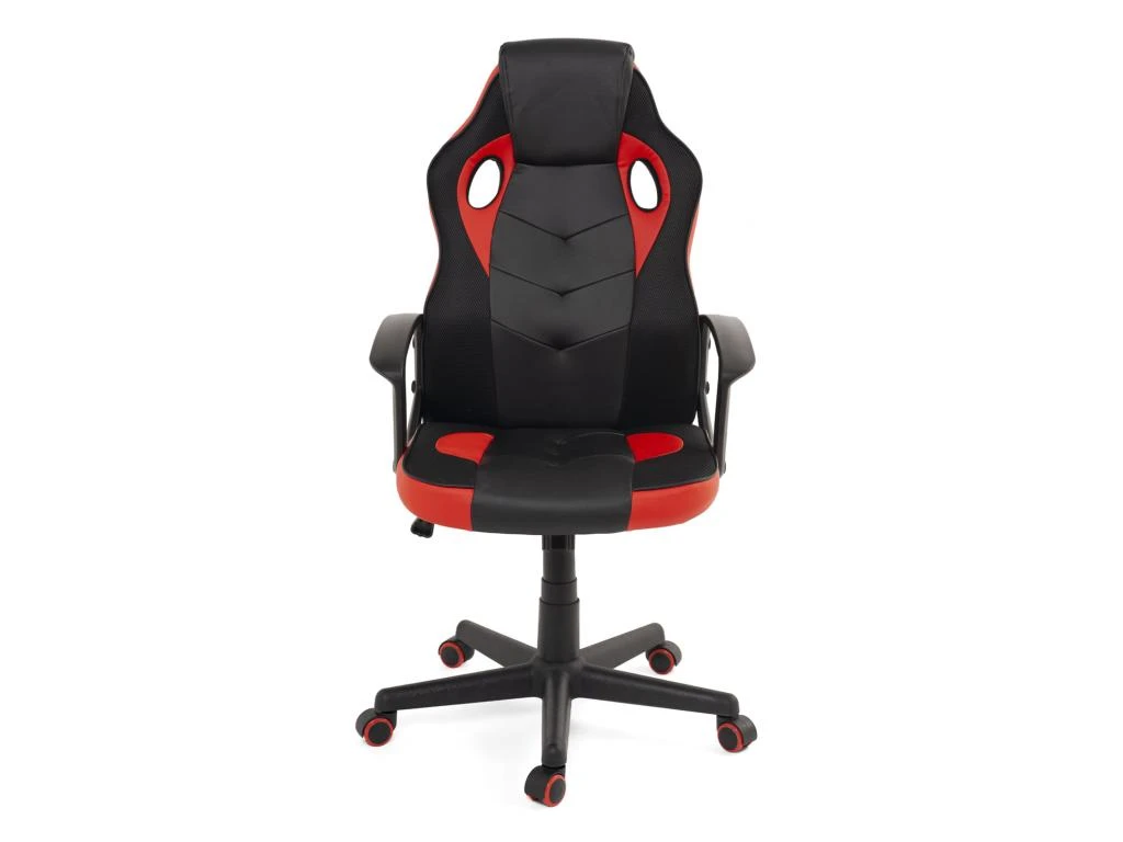 KAYELLES Fauteuil Gamer Hauteur Réglable Et Basculant SENA (noir Rouge) – Image 3