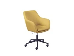 Werry Chaise De Bureau, Jaune Curry.