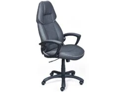 Times Chaise De Bureau, Noir Et Gris.