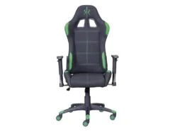 Gaming Fauteuil De Gamer, Verte, Noir, Verte.