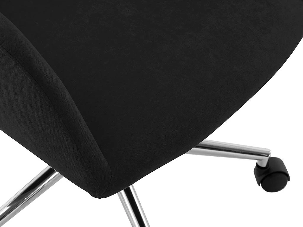 Chaise De Bureau - Tissu - Noir - Hauteur Réglable - HEKA – Image 7