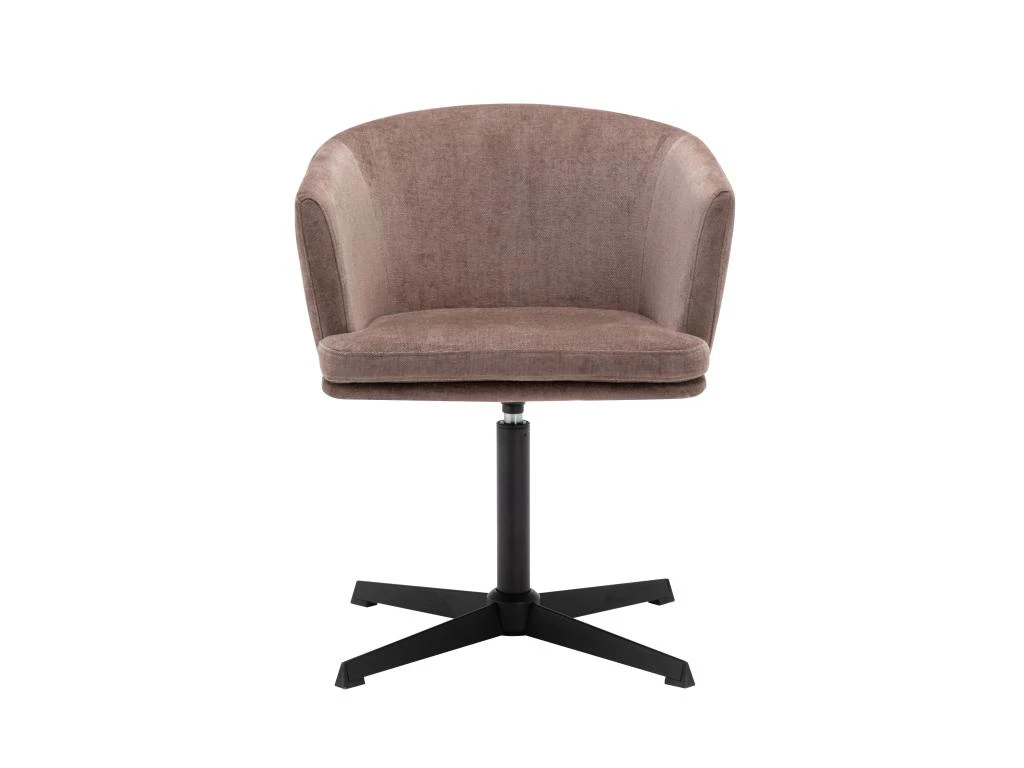 Chaise De Bureau - Tissu - Taupe - FAVIA – Image 6