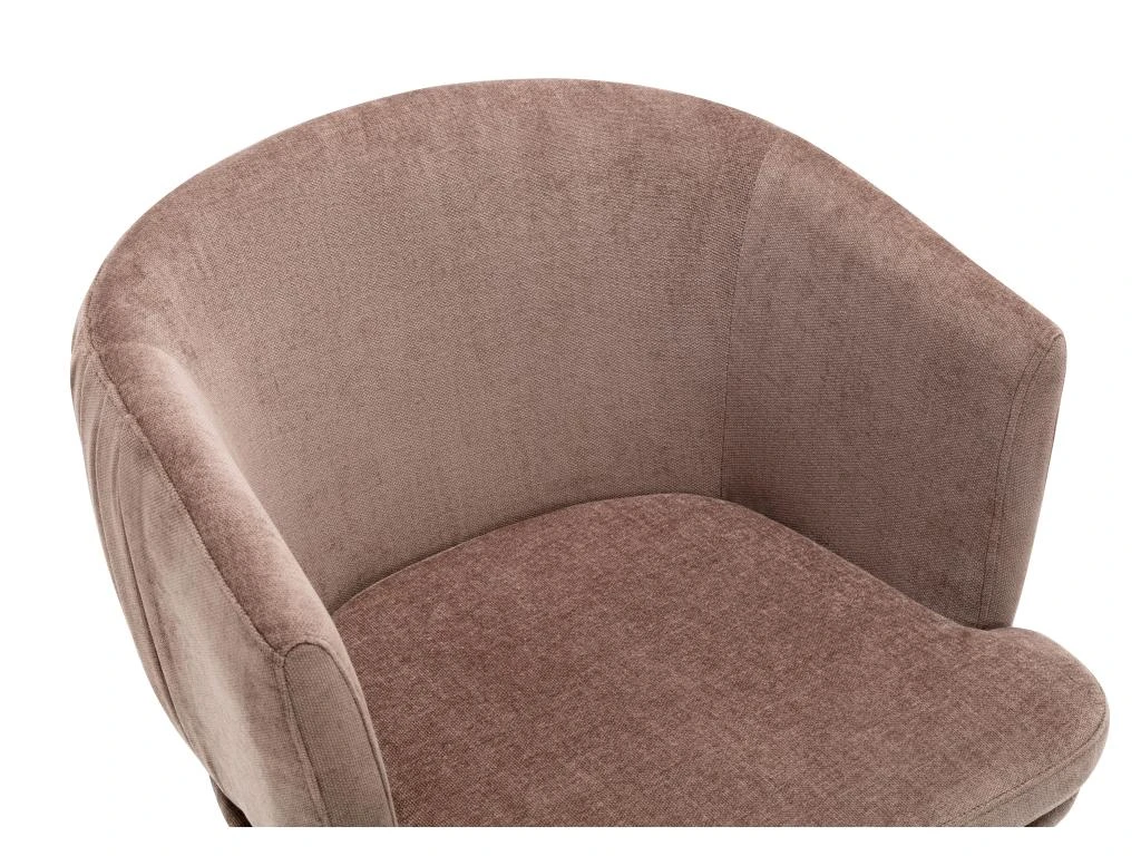 Chaise De Bureau - Tissu - Taupe - FAVIA – Image 11