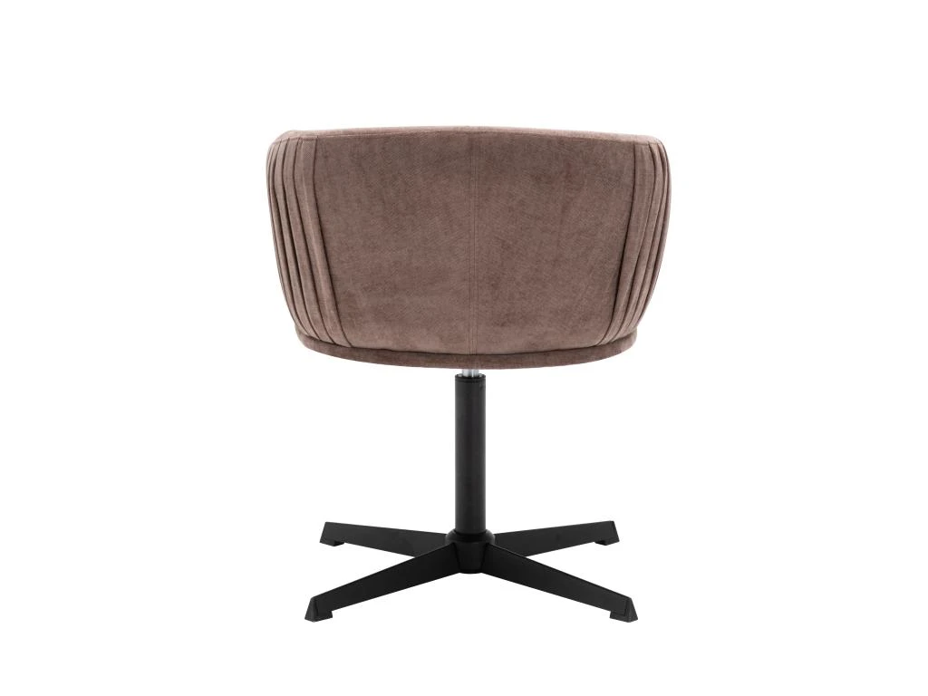 Chaise De Bureau - Tissu - Taupe - FAVIA – Image 10