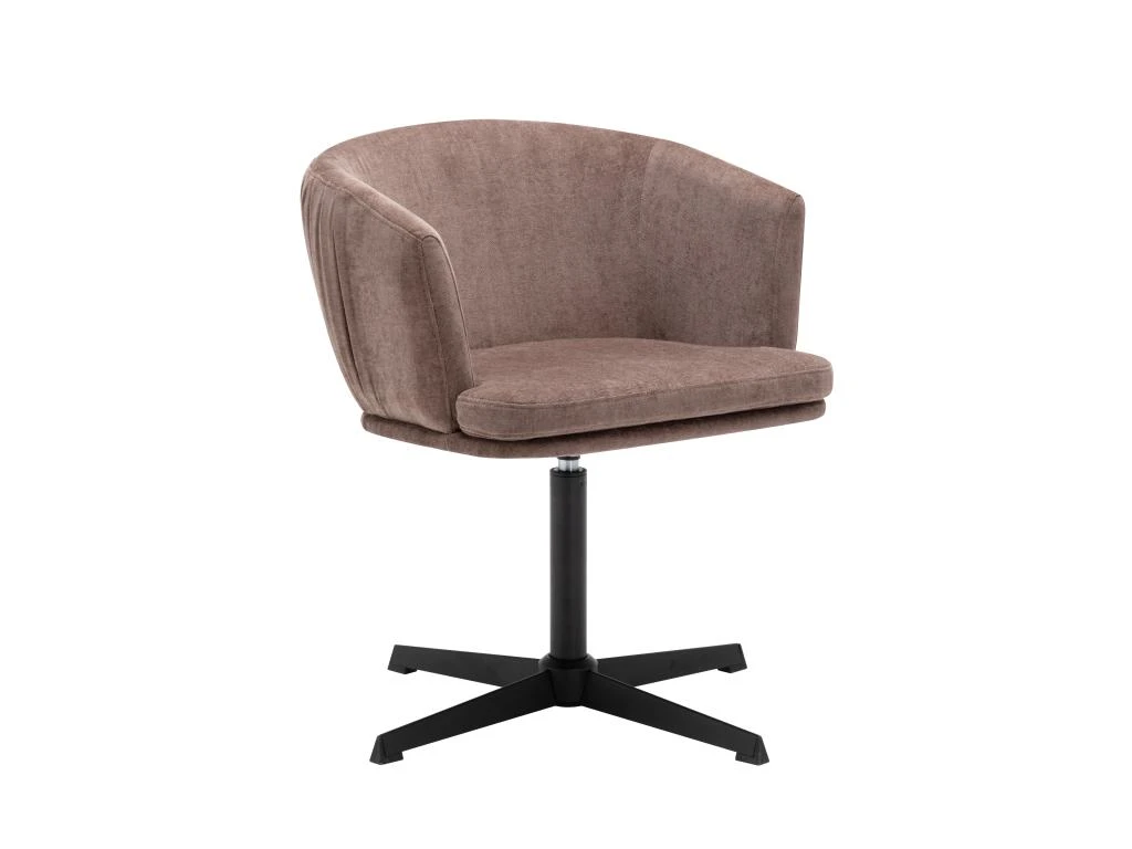 Chaise De Bureau - Tissu - Taupe - FAVIA – Image 7