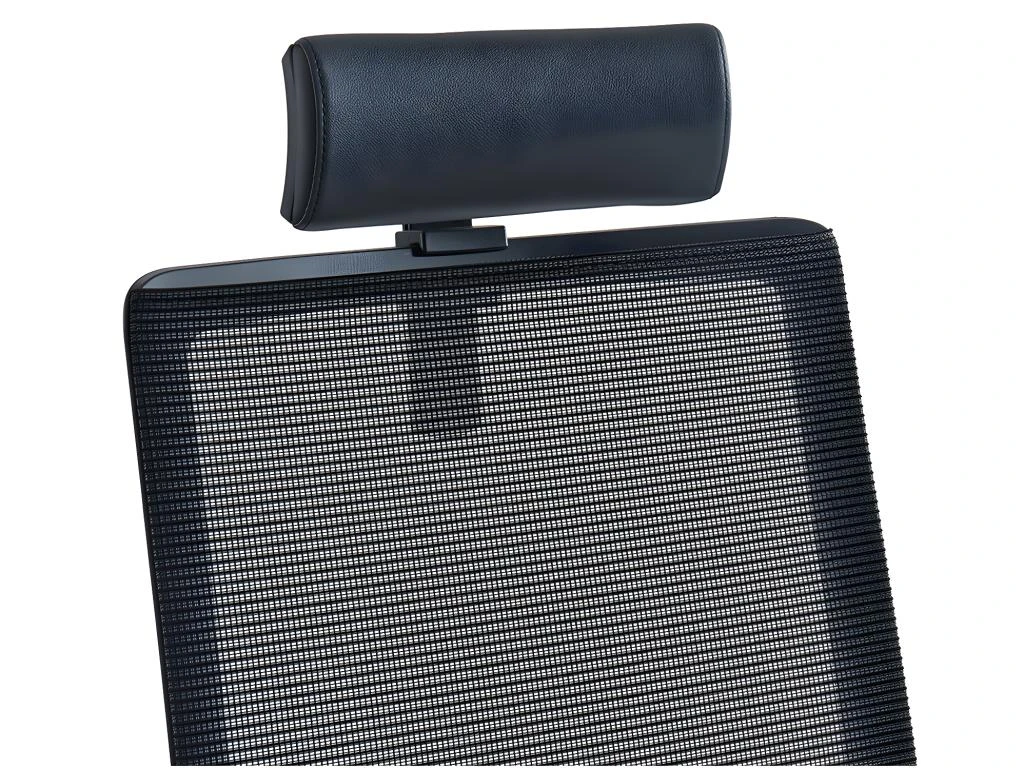 Fauteuil De Bureau Ergonomique Professionnel - Avec Têtière - Tissu - Noir - WALLSTREET – Image 16