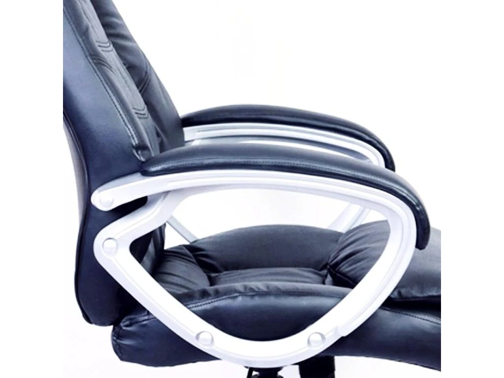 Fauteuil De Bureau Chaise Siège Noir Ergonomique Classique 0502003/2 – Image 4