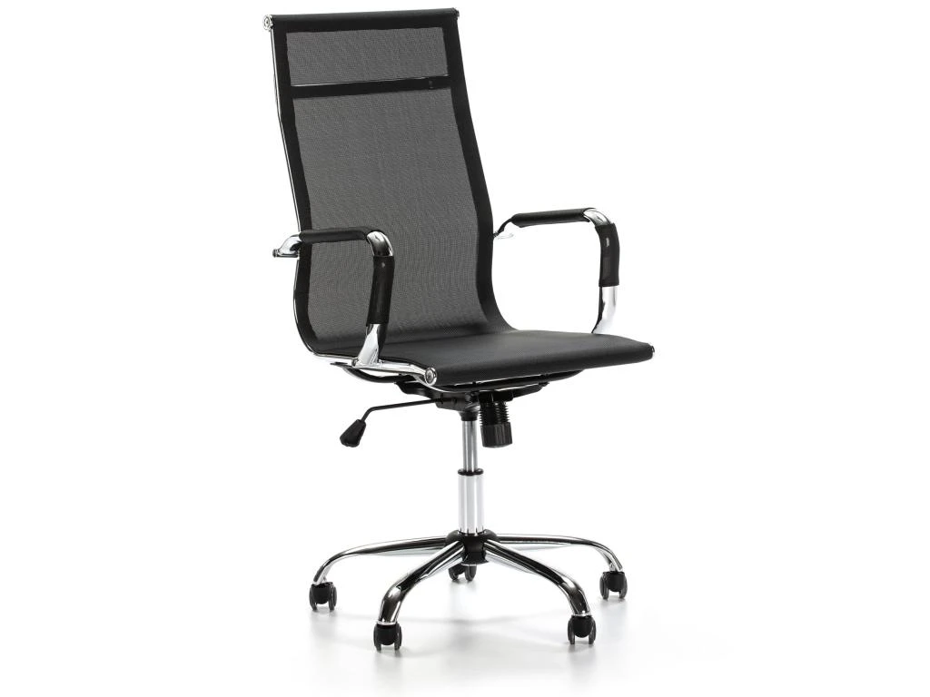 Fauteuil De Bureau Inclinable Slim, Hauteur Réglable, Design Ergonomique